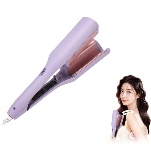 32mm French Egg Roll Curling Iron Water Ripple V-Shaped Hair Curler Big Wave Hair Curling Iron Wand