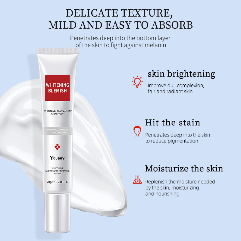 Dark Spot Freckle Remover for Face Dark Spots Remover Melasma Freckle Sun Spots Corrector Cream Natural Whiten Moisturizing Anti Aging  Face Cream 20g
