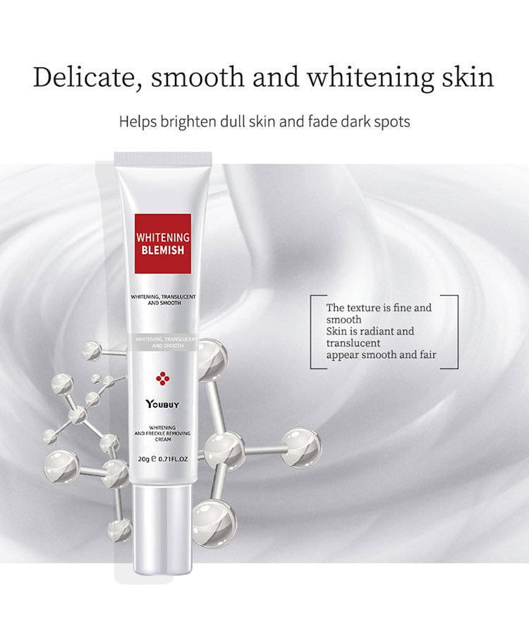 Dark Spot Freckle Remover for Face Dark Spots Remover Melasma Freckle Sun Spots Corrector Cream Natural Whiten Moisturizing Anti Aging  Face Cream 20g