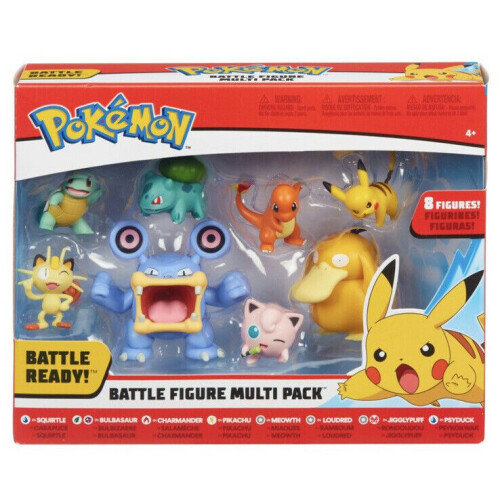 Poku00e9mon Battle Ready 8 Figure Multipack Box Set