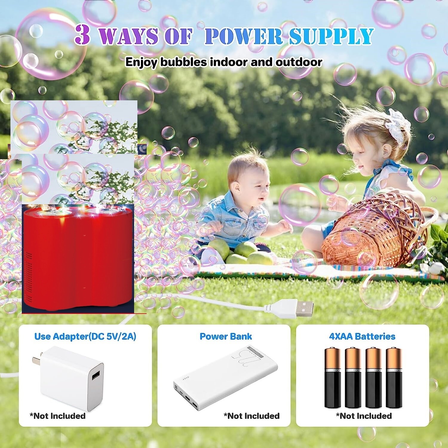 Double motor Fireworks bubble machine blower on the ground electronic automatic landing Spring Festival gift New Year toys