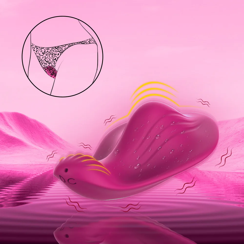 Vibrator for Women Stimulator Wearable Panty Clitoral Vibrators G Spot Butterfly Vibrators Massager Magnetic Charging Female Sex Toys For Couples