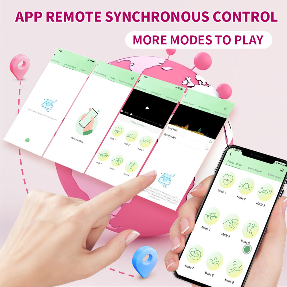 (Rose Red) Mini Realistic Dildo Vibrator APP Control G Spot Bullet Vagina Anal Nipple Stimulation Clitoris Massager Butt Plug Sex Toys For Women Male Gay