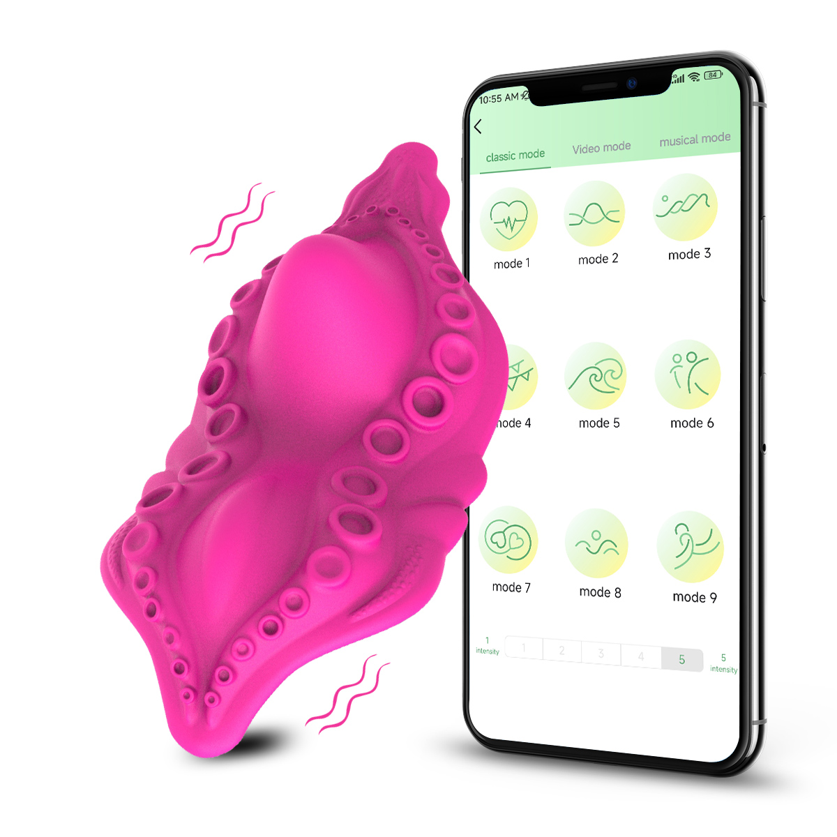 (Purple) Wearable Bluetooth APP Vibrator for Women Masturbator Wireless Remote Control Vibrating Egg Clitoris Stimulator Female  Adult Products Sex Toys for Couples