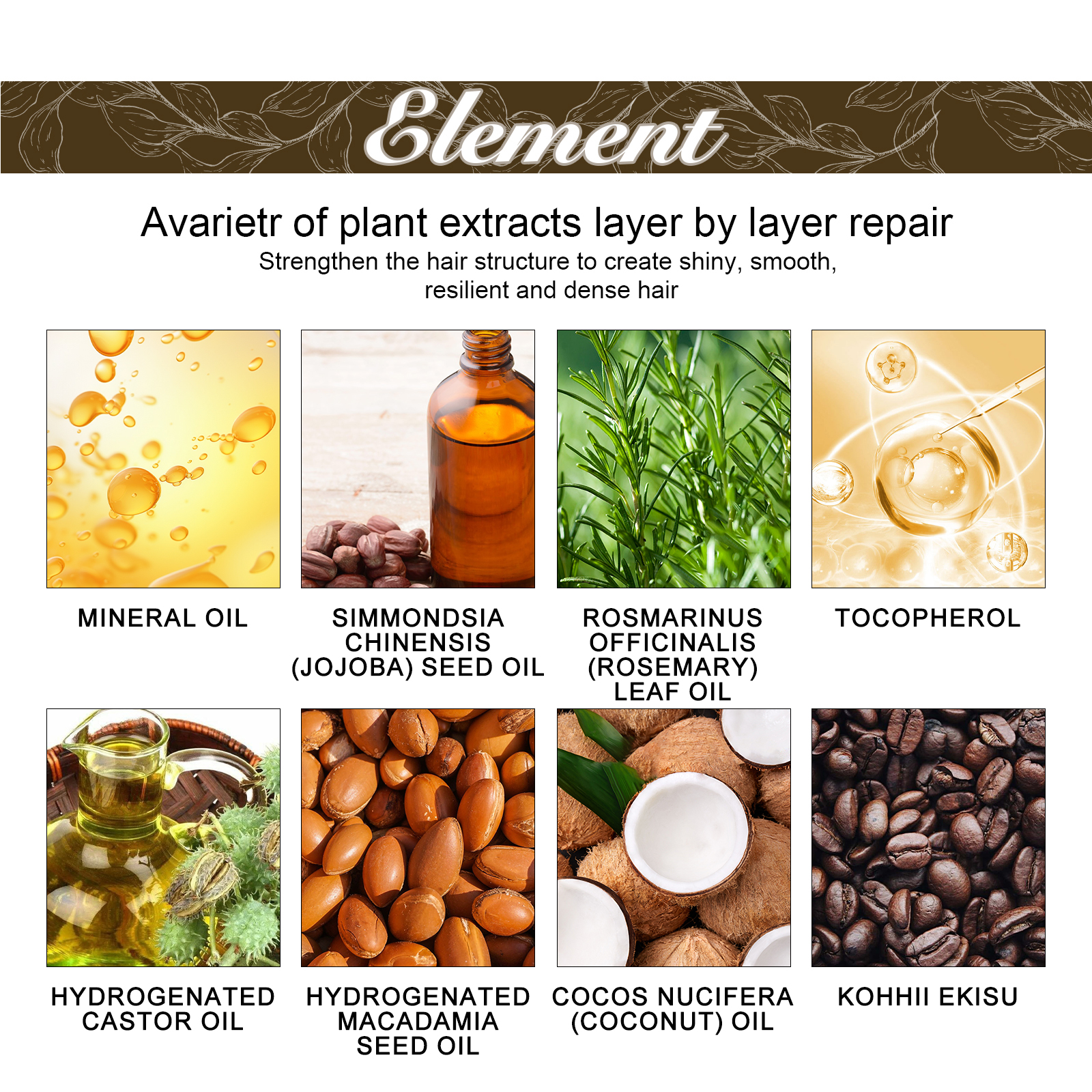 Natural Hair Growth Oil Rosemary Anti Hair Loss Regrowth Moisturizing Repair Anti Baldness Fast Hair Growth Serum Oil