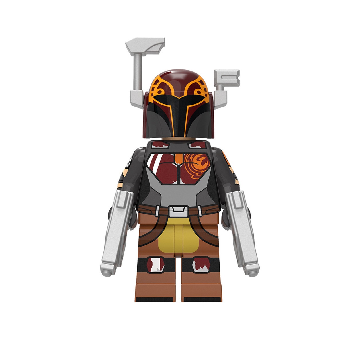 (Army D) Star War Army Mini Figures Toy Set Military Clone Soldiers Building Blocks with Weapons for Kids Strategy Play and Display Collection