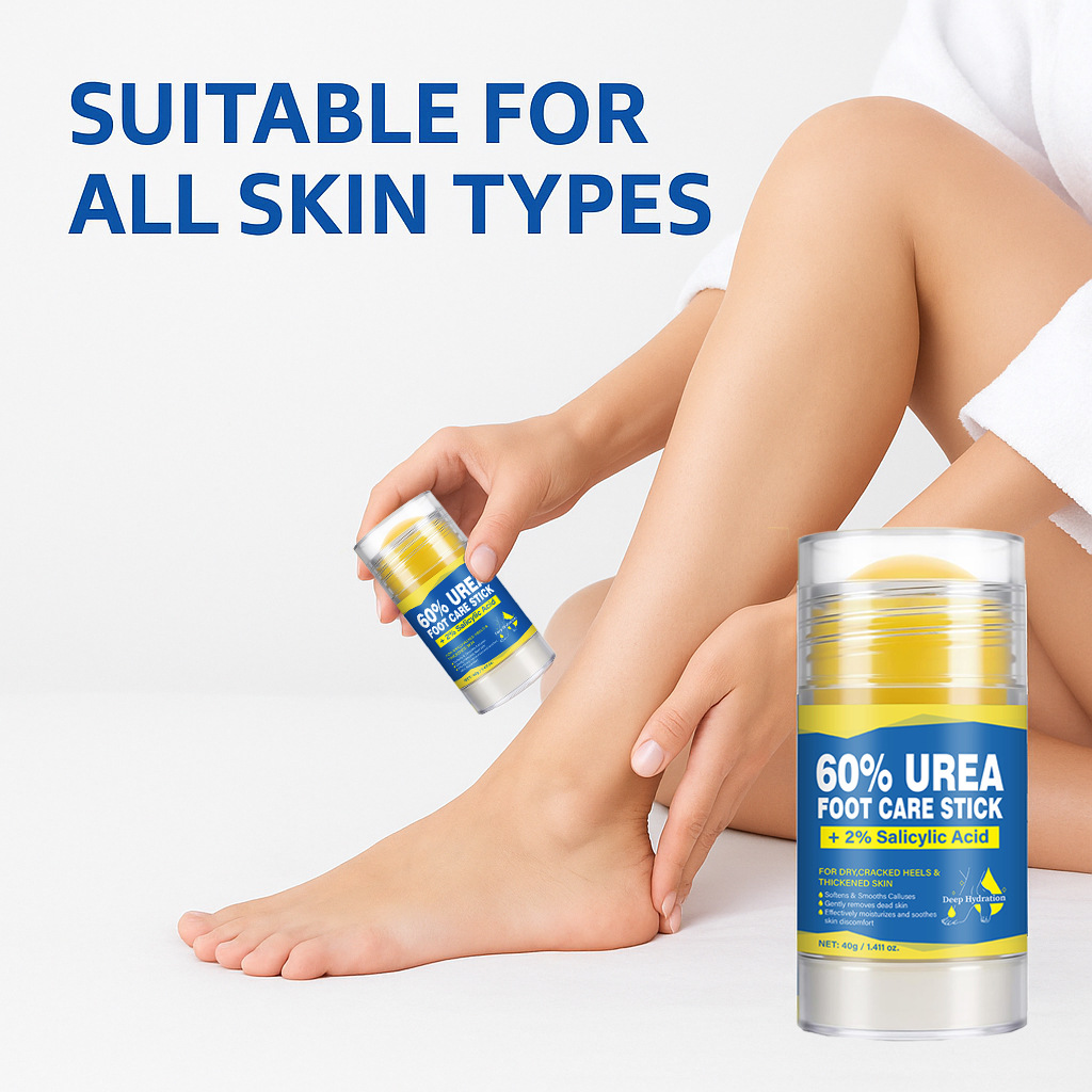 60 Percent Urea Cream Stick With 2 Percent Salicylic Acid For Dry Skin Callus Removal And Smoothing Solid Stick 40g