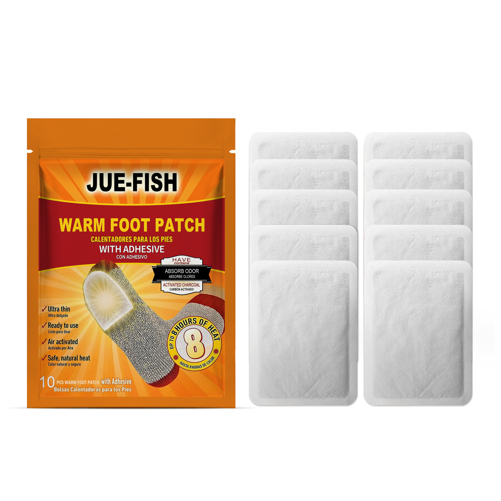 Foot Warmer Patches Self Heating Stickers For Winter Comfort Portable Adhesive Warmth For Cold Feet Daily Care