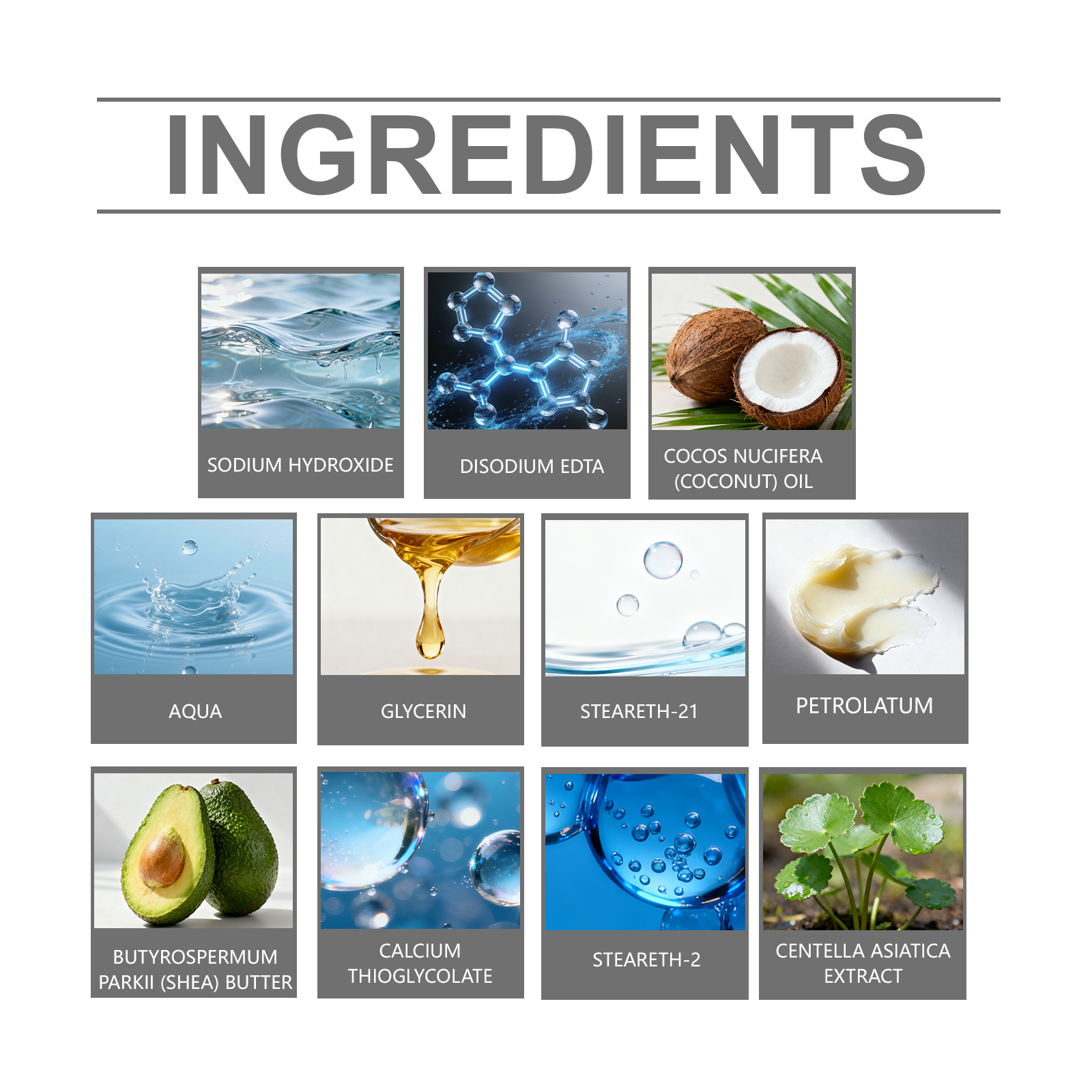 Coconut Mild Depilatory Cream For Facial Lips Fine Hairs Gentle Care Smooth Clean Delicate Skin