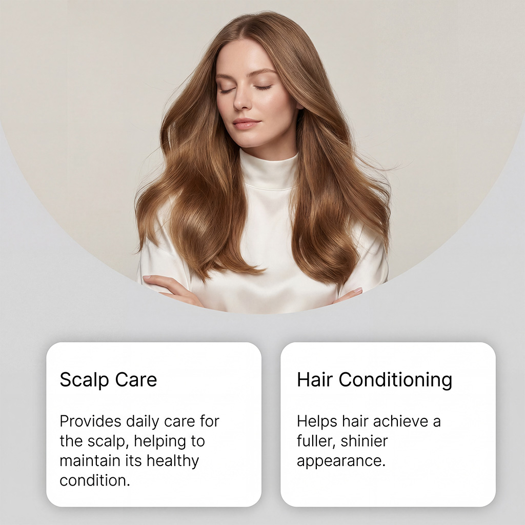 Scalp Care Cream Mild Formula Daily Moisturizing Cleansing Nourishing Hydrating Refreshing Soft Hair