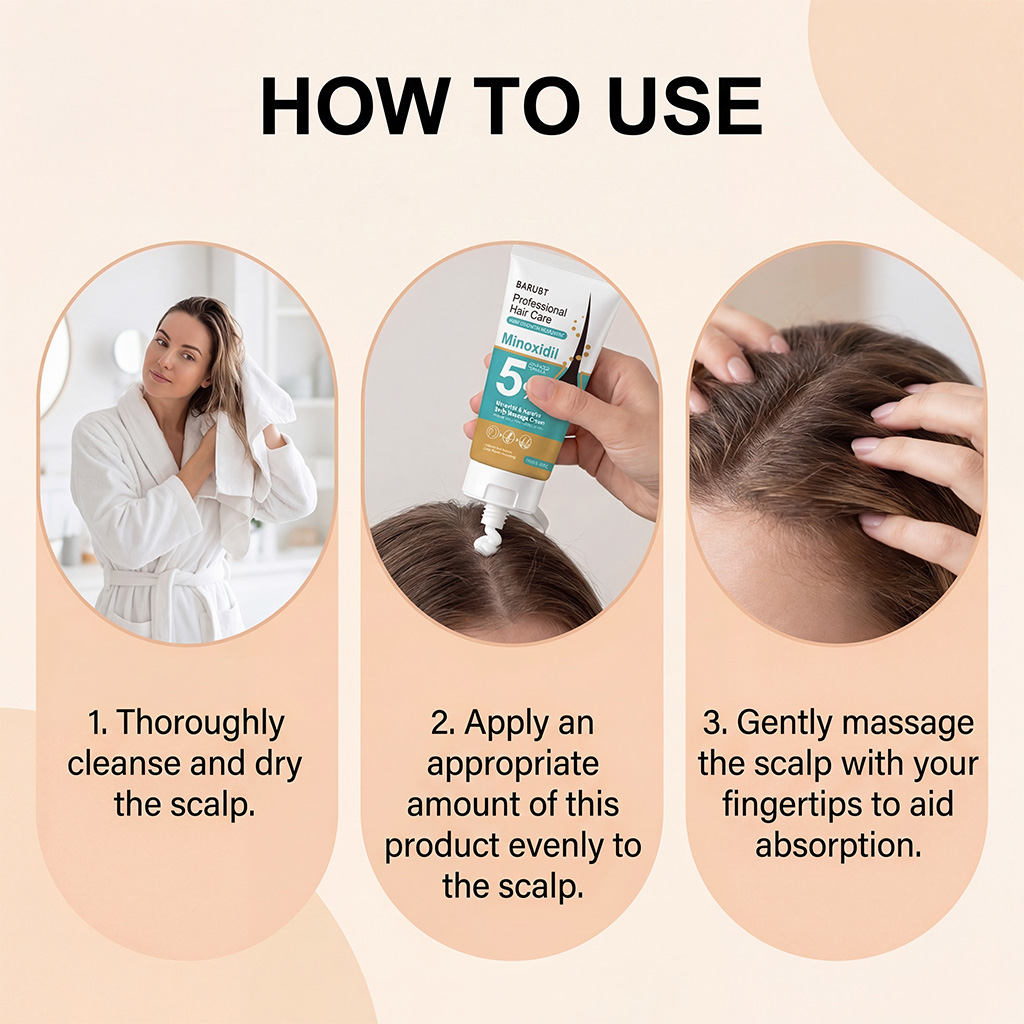 Scalp Care Cream Mild Formula Daily Moisturizing Cleansing Nourishing Hydrating Refreshing Soft Hair