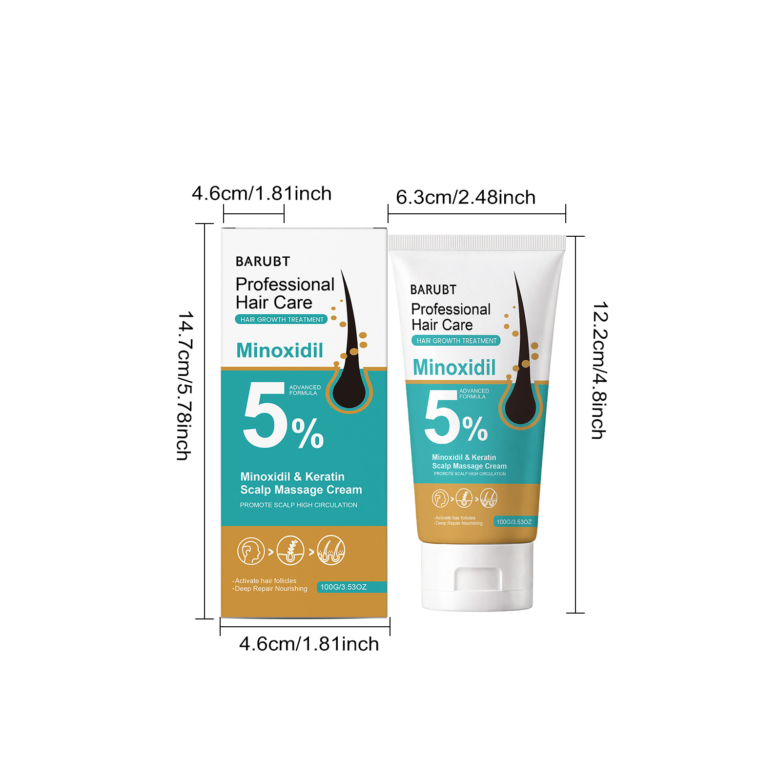 Scalp Care Cream Mild Formula Daily Moisturizing Cleansing Nourishing Hydrating Refreshing Soft Hair