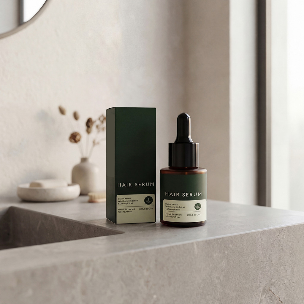 Hair Serum Mild Formula Nourish Moisturize Fluffy Soft Light Repair Frizzy Hair Care Tresses Texture