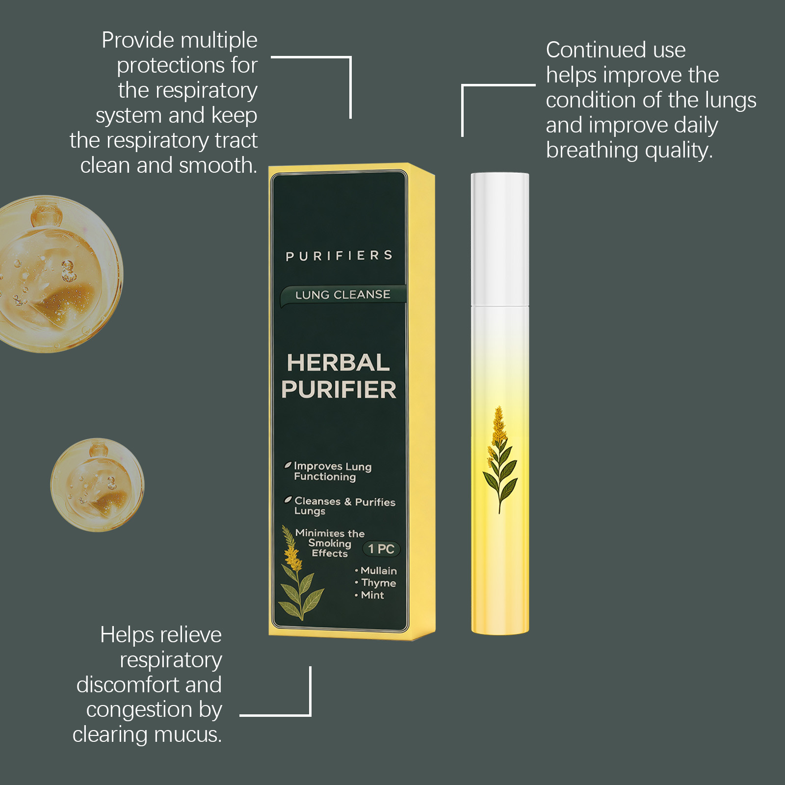 Herbal Care Stick Mild Natural Formula Hydrating Comfortable Body Daily Convenient Skin Care Product