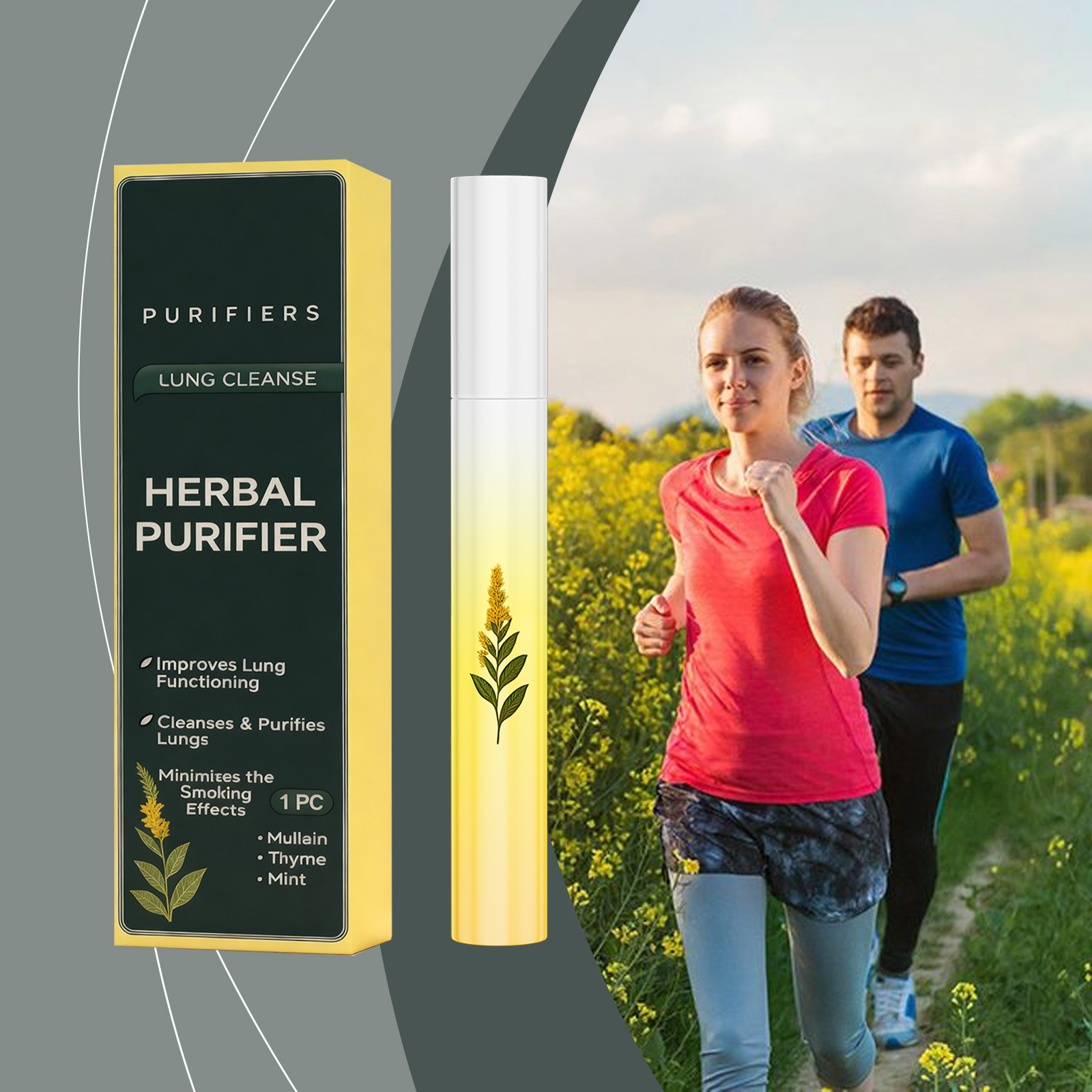 Herbal Care Stick Mild Natural Formula Hydrating Comfortable Body Daily Convenient Skin Care Product