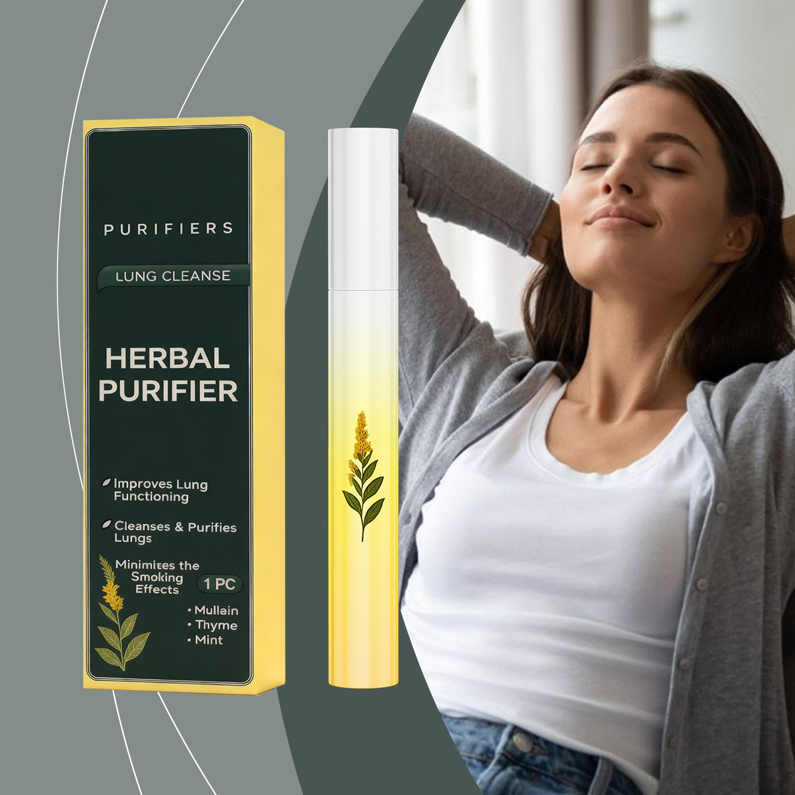 Herbal Care Stick Mild Natural Formula Hydrating Comfortable Body Daily Convenient Skin Care Product