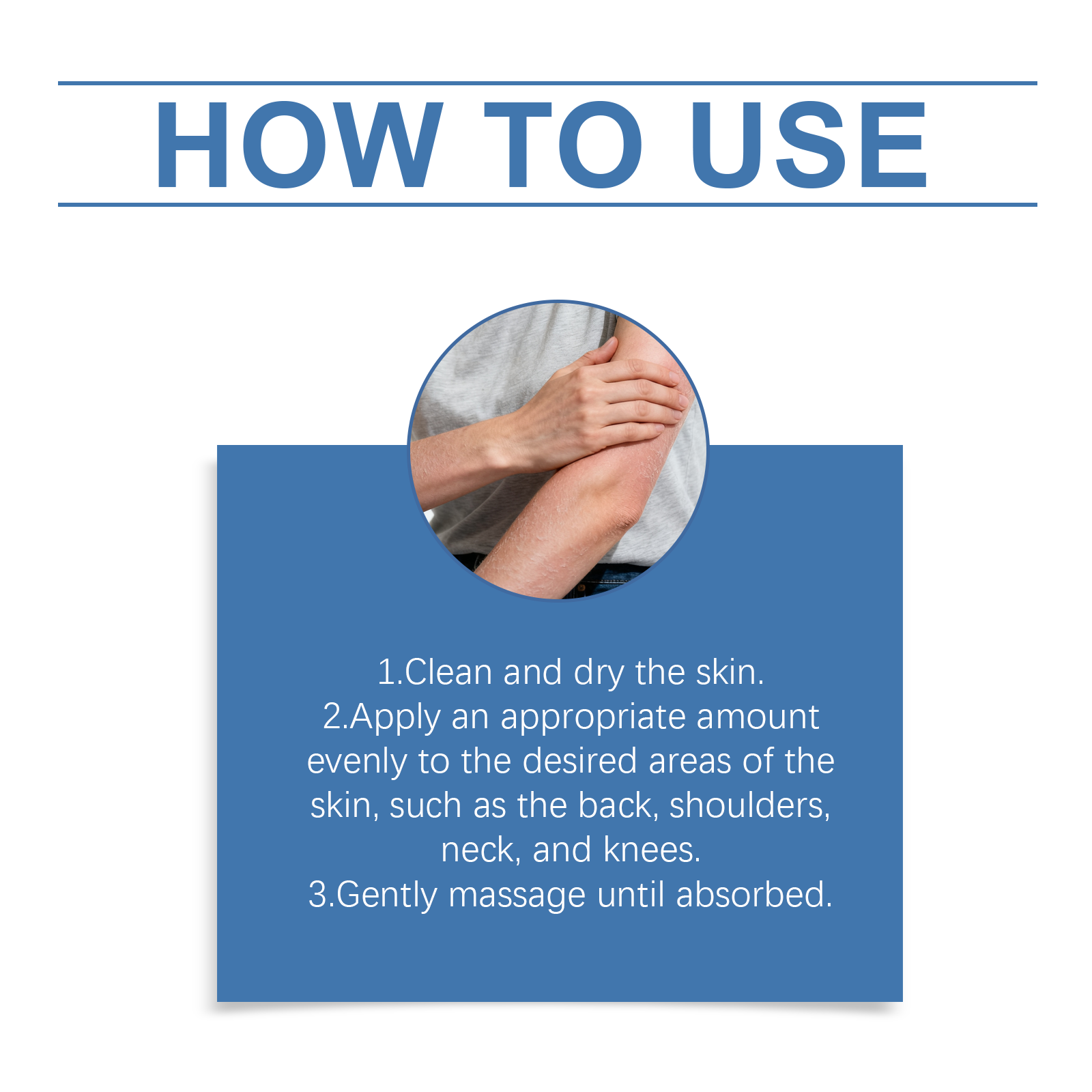 Joint Massage Gel Daily Convenient Gentle Care Non Sticky Comfort External Body Knee Joint Care
