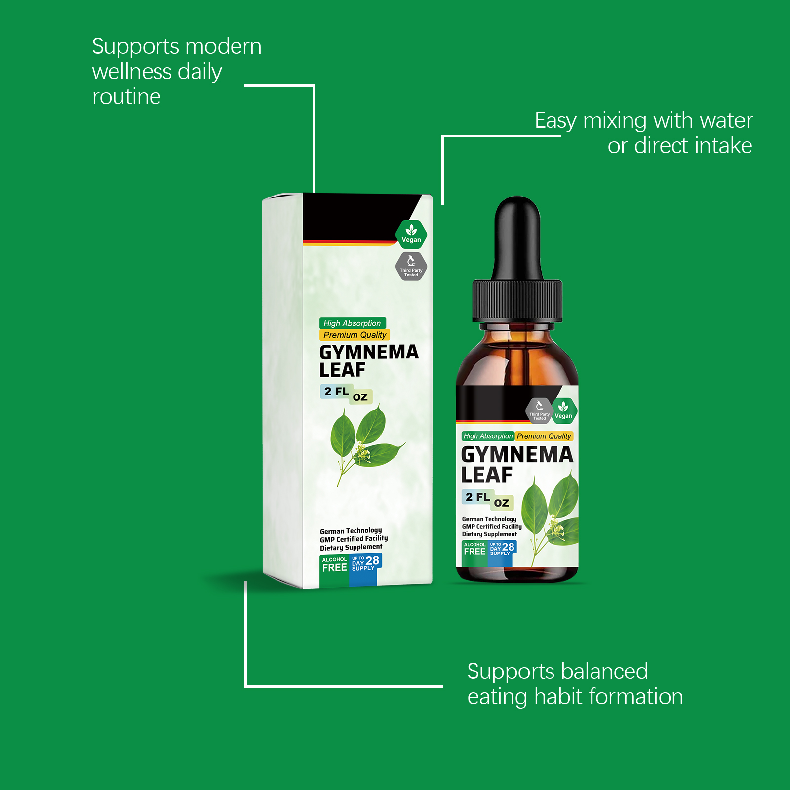 Light Nutrient Drops Mild Formula Care Boost Wellness Gentle Body Daily Supplement Care Liquid