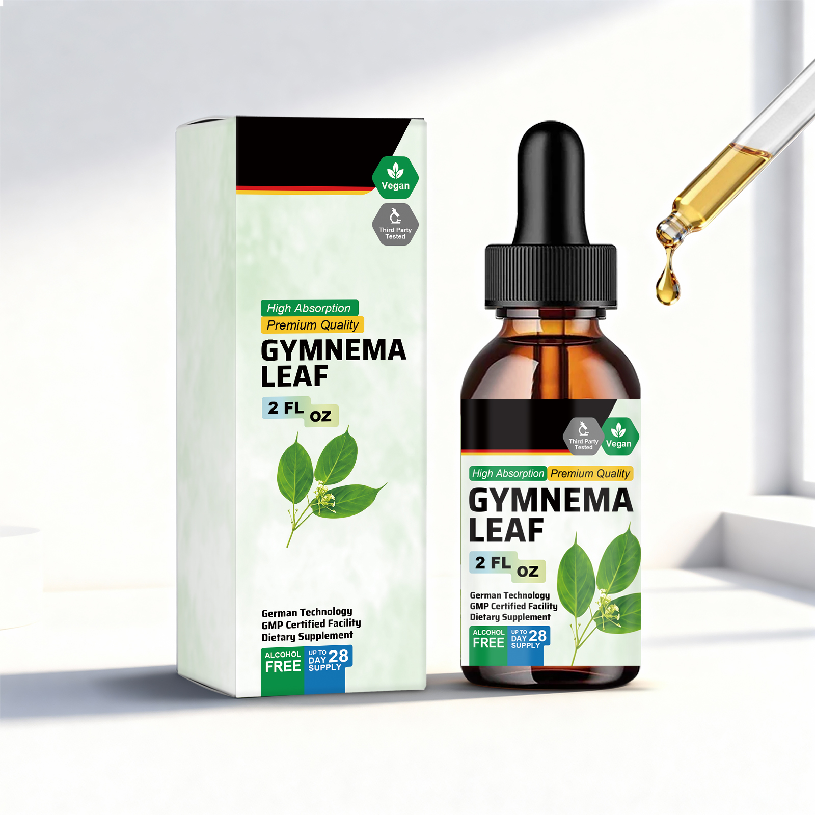 Light Nutrient Drops Mild Formula Care Boost Wellness Gentle Body Daily Supplement Care Liquid