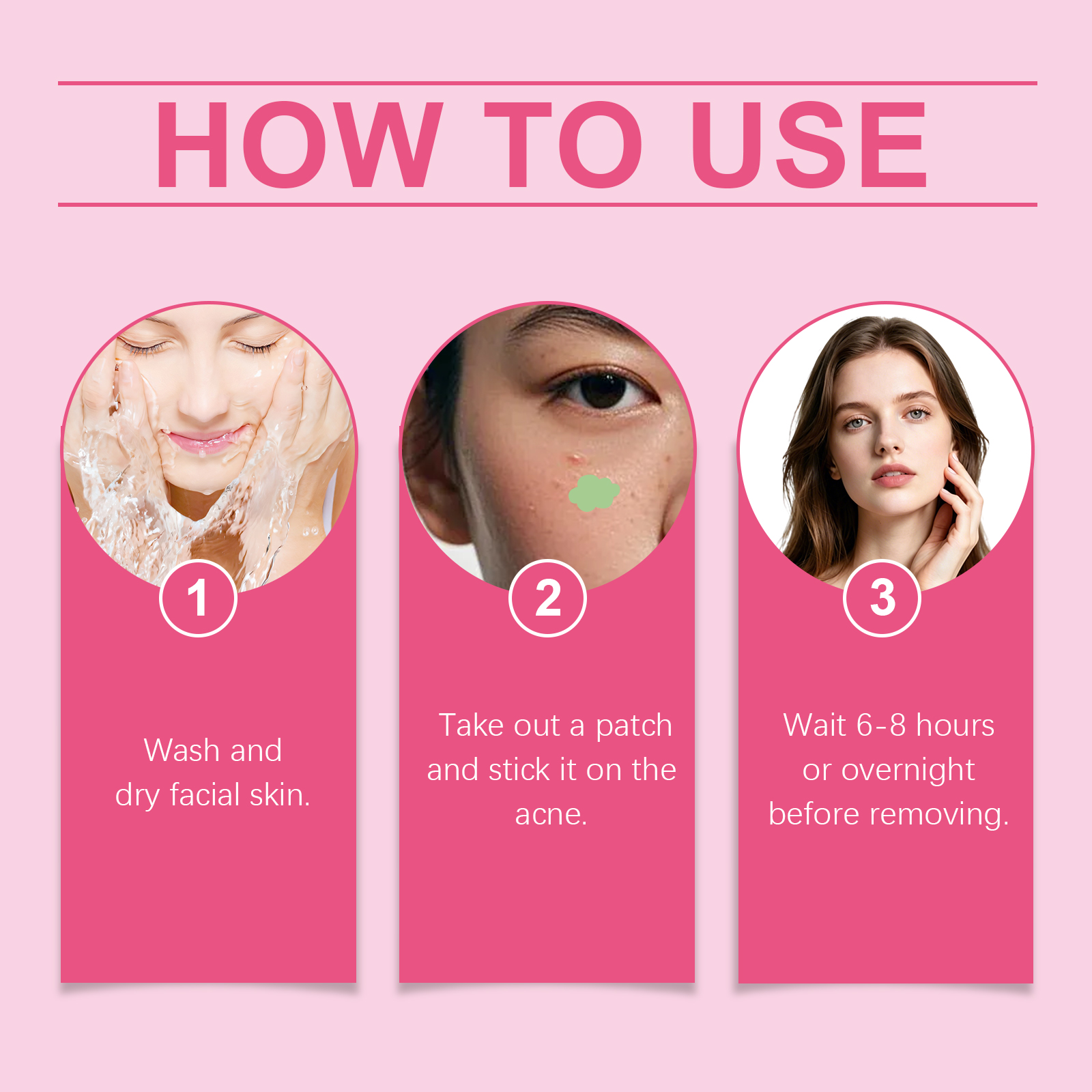Cloud Acne Patch Mild Clean Thin Invisible Skin Friendly Smooth Soft Facial Surface Pimple Care
