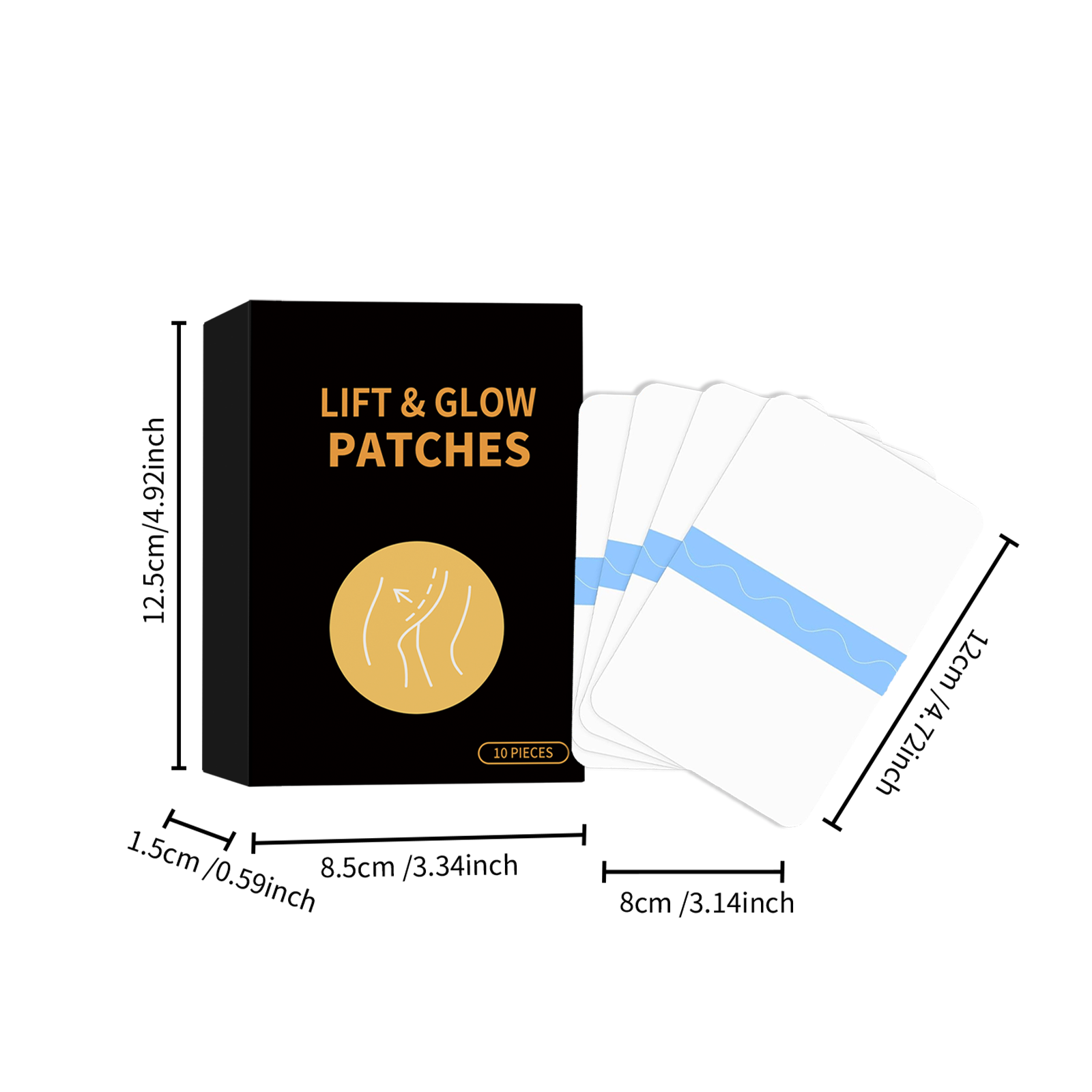 Leg Care Patch Daily Gentle Soft Breathable Easy Operate Convenient External Skin Treatment