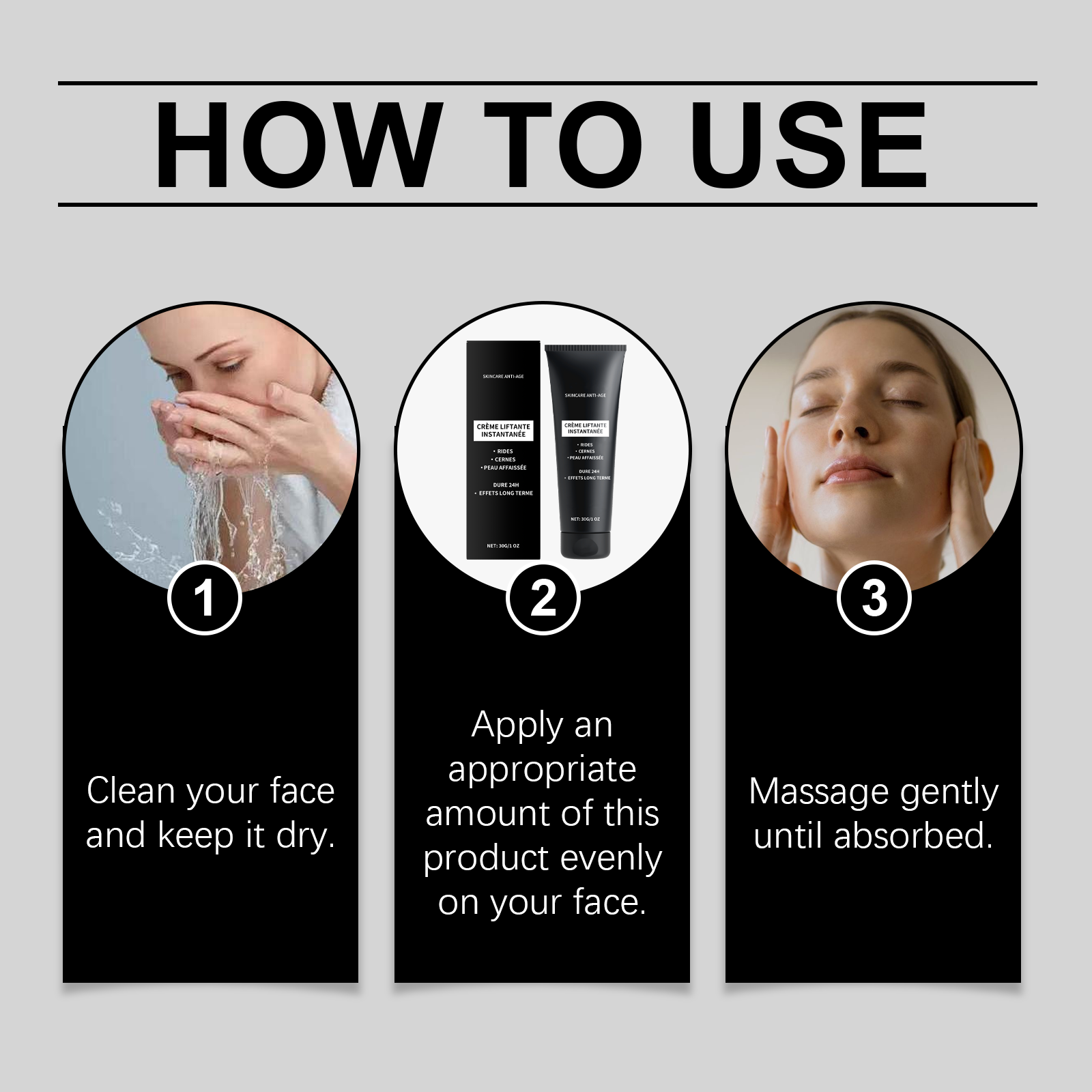 Facial Firming Cream Tender Minimize Pores Hydrate Moisturize Fade Fine Lines Hydrous Bright Skin Care