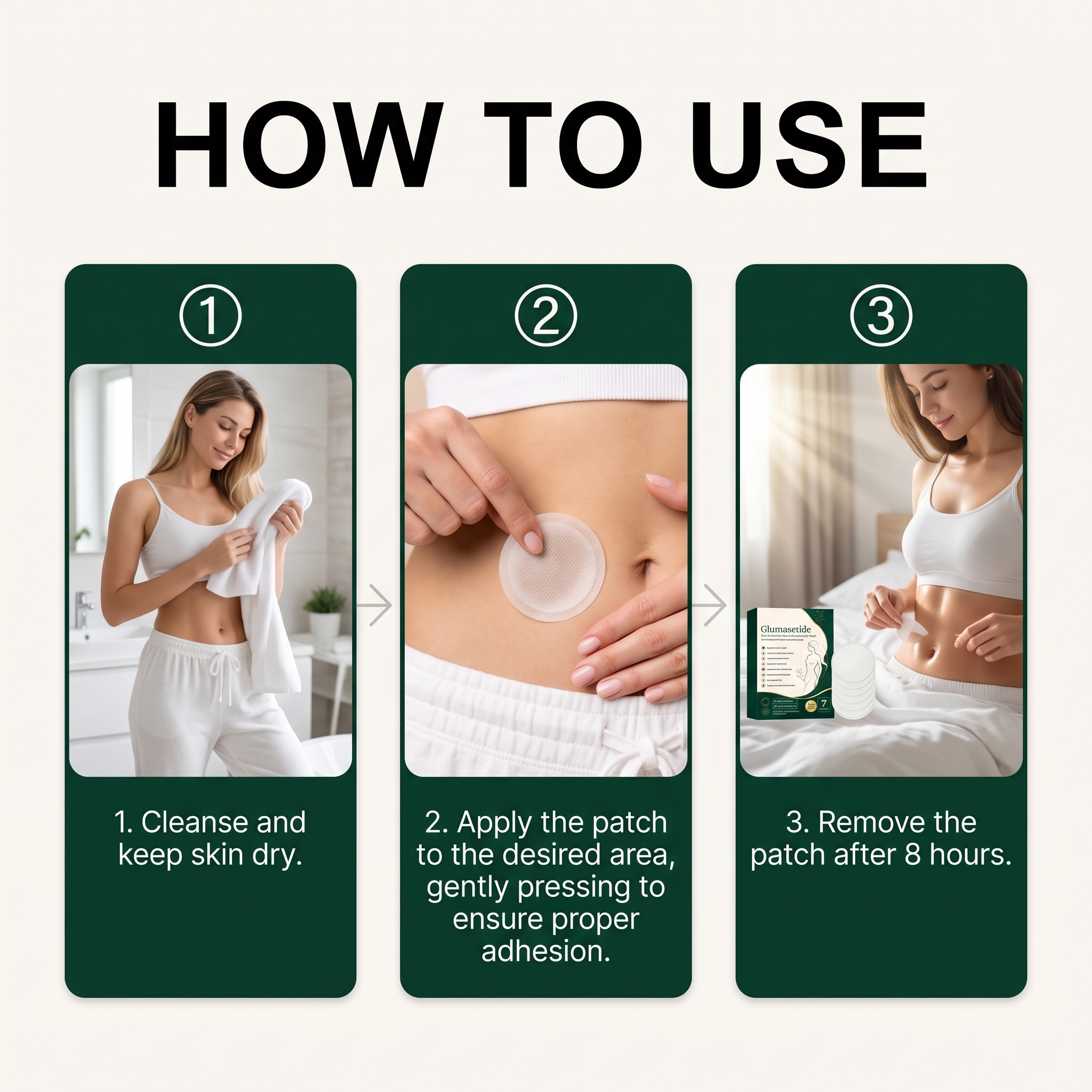 Nano Care Patch Skin Friendly Breathable Figure Shaping Light Convenient Body Daily Management
