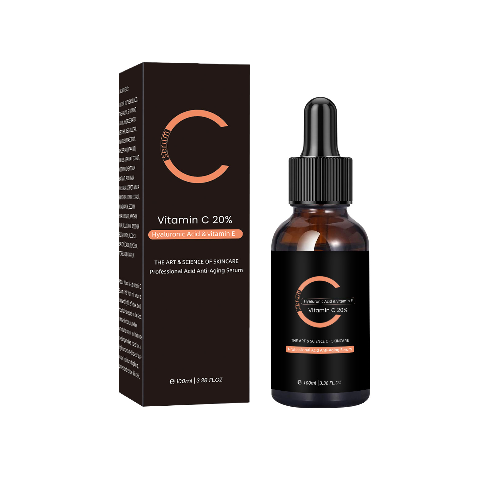 Vitamin C Facial Essence Liquid Tender Nourish Facial Skin Moisturizing Brightening Skin Care Hydrating Care Essence Liquid
