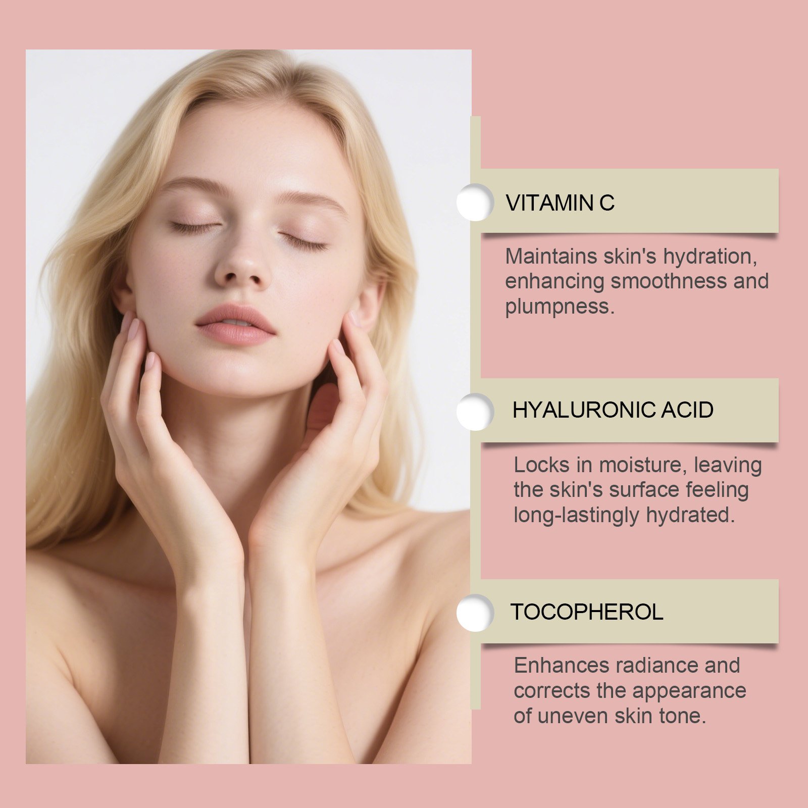 Vitamin C Facial Essence Liquid Tender Nourish Facial Skin Moisturizing Brightening Skin Care Hydrating Care Essence Liquid