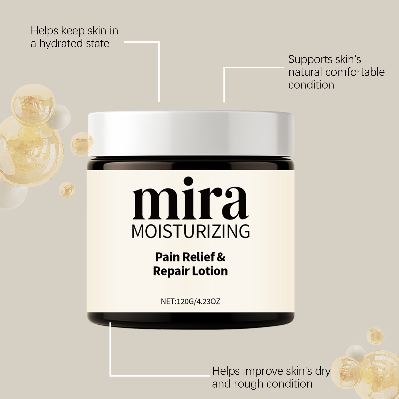 Body Moisturizing Luster Emollient Cream Smooth Delicate Skin Hydrating Refreshing Comfortable Non Sticky Daily Body Skincare