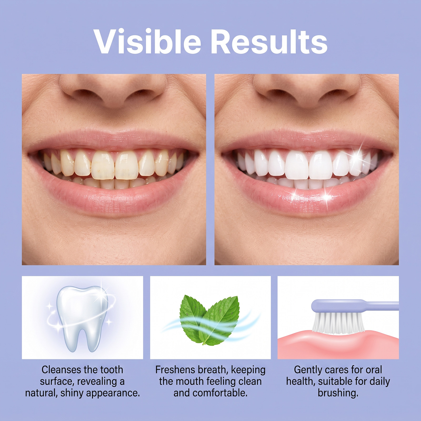 Fresh Remove Stain Toothpaste For Oral Surface Deep Clean Daily Teeth Care