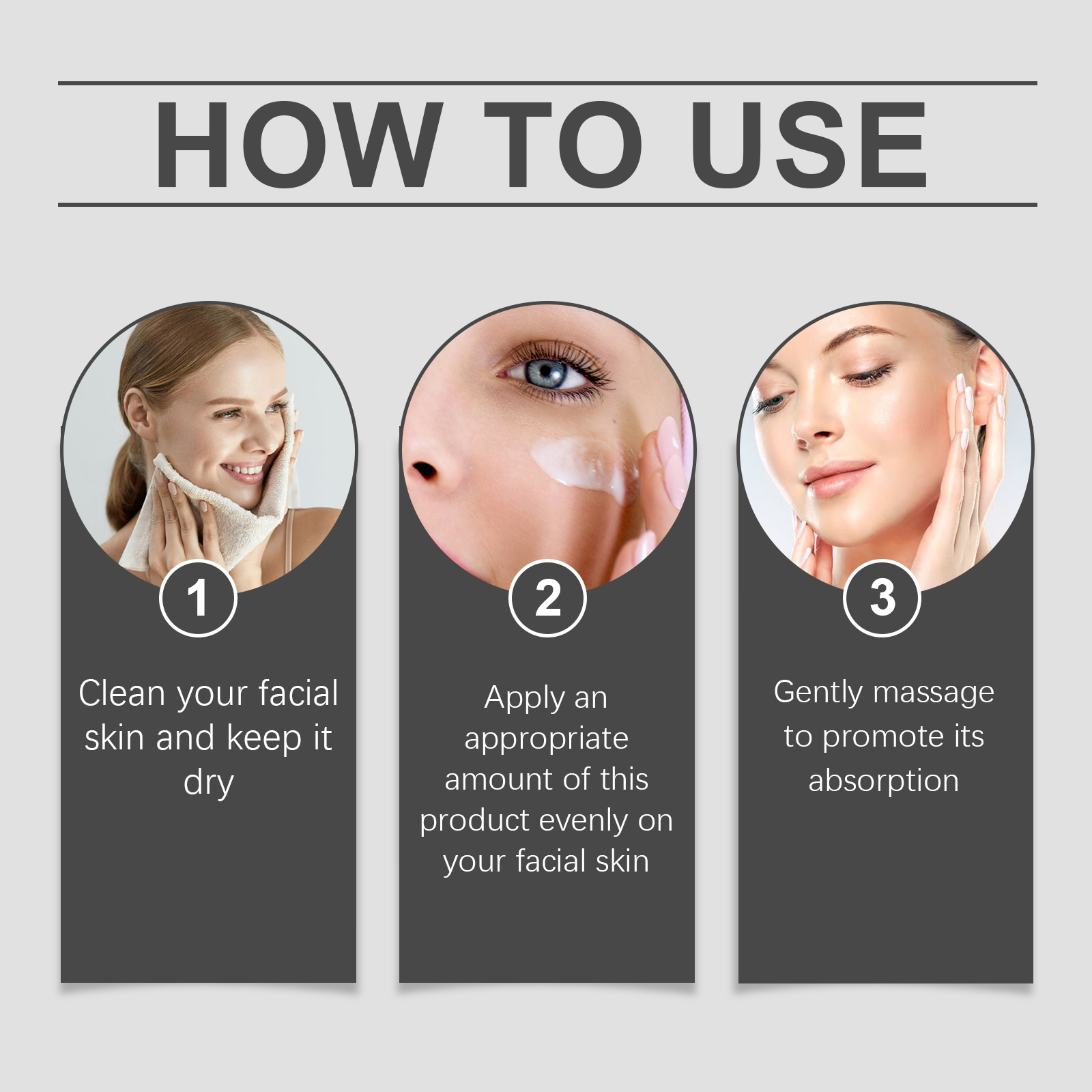 Hyaluronic Acid Moisturizing Lotion Daily Nourishing Cream Gentle Lightweight Facial Skin Care Product