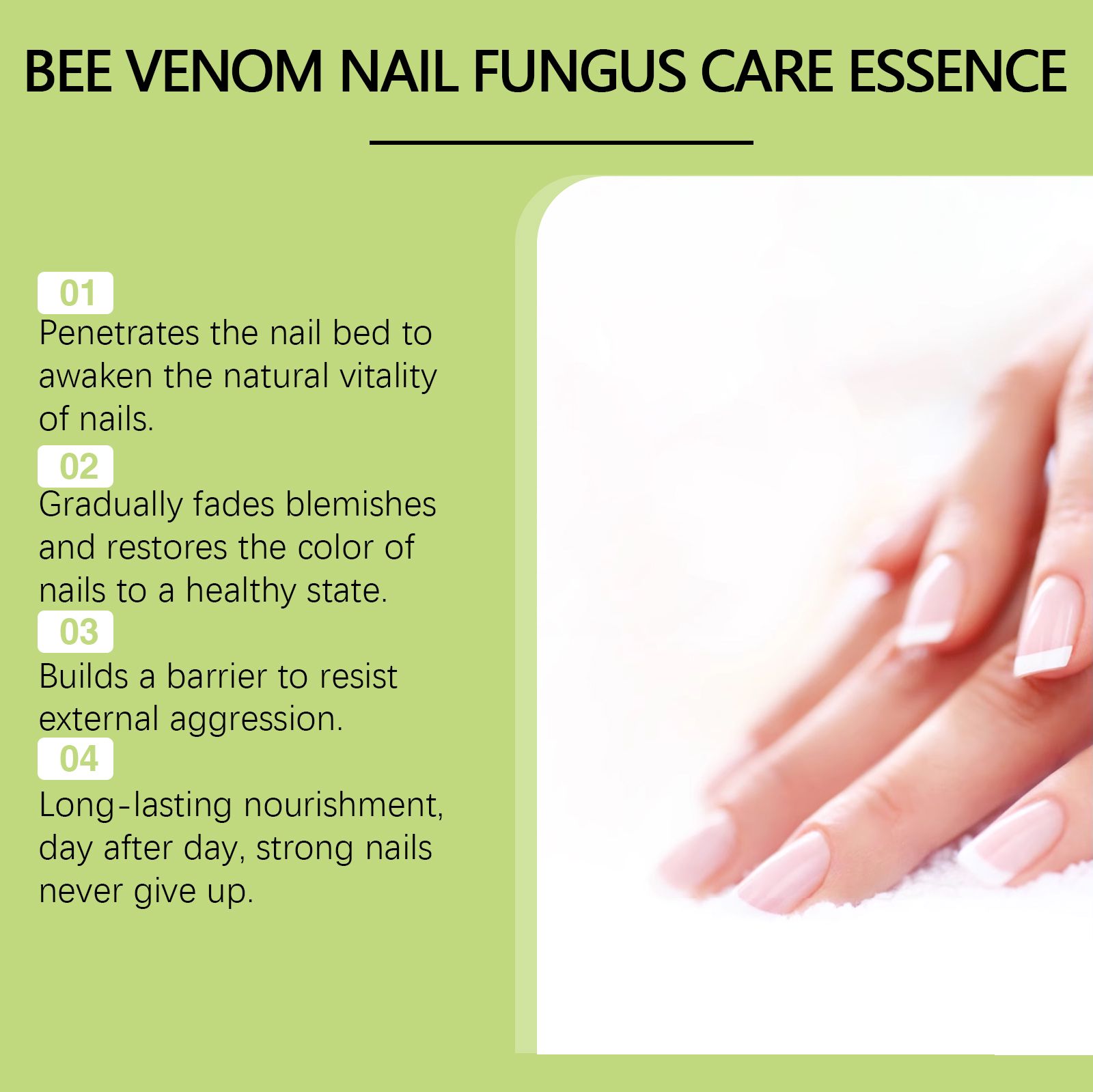 Nail Care Essence For Toenails And Fingernails Gentle Cleansing Moisturizing Repair Daily Home Treatment 15ml