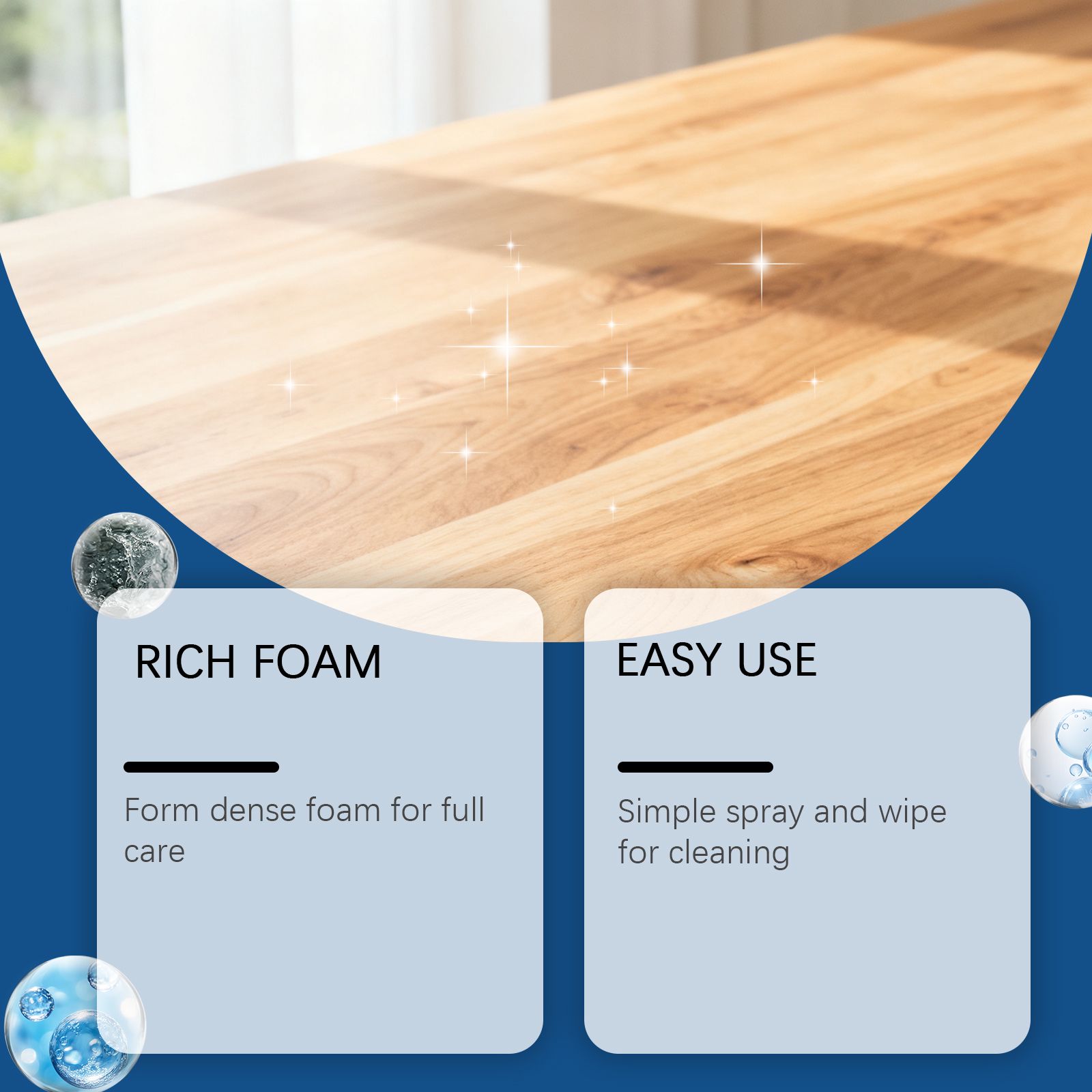 Multi Purpose Foam Cleaner For Kitchen Bathroom And Household Surfaces Daily Cleaning