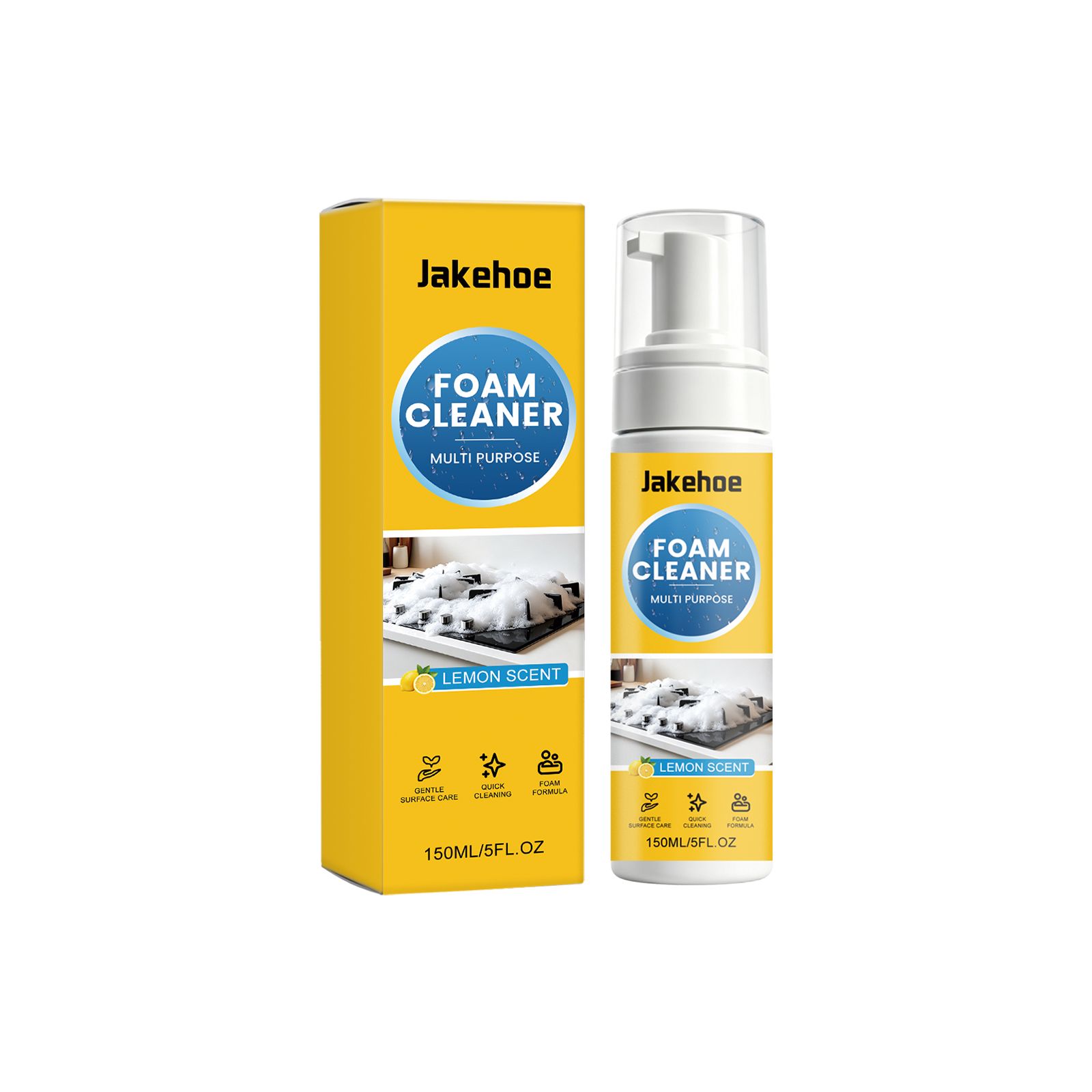 Multi Purpose Foam Cleaner For Kitchen Bathroom And Household Surfaces Daily Cleaning