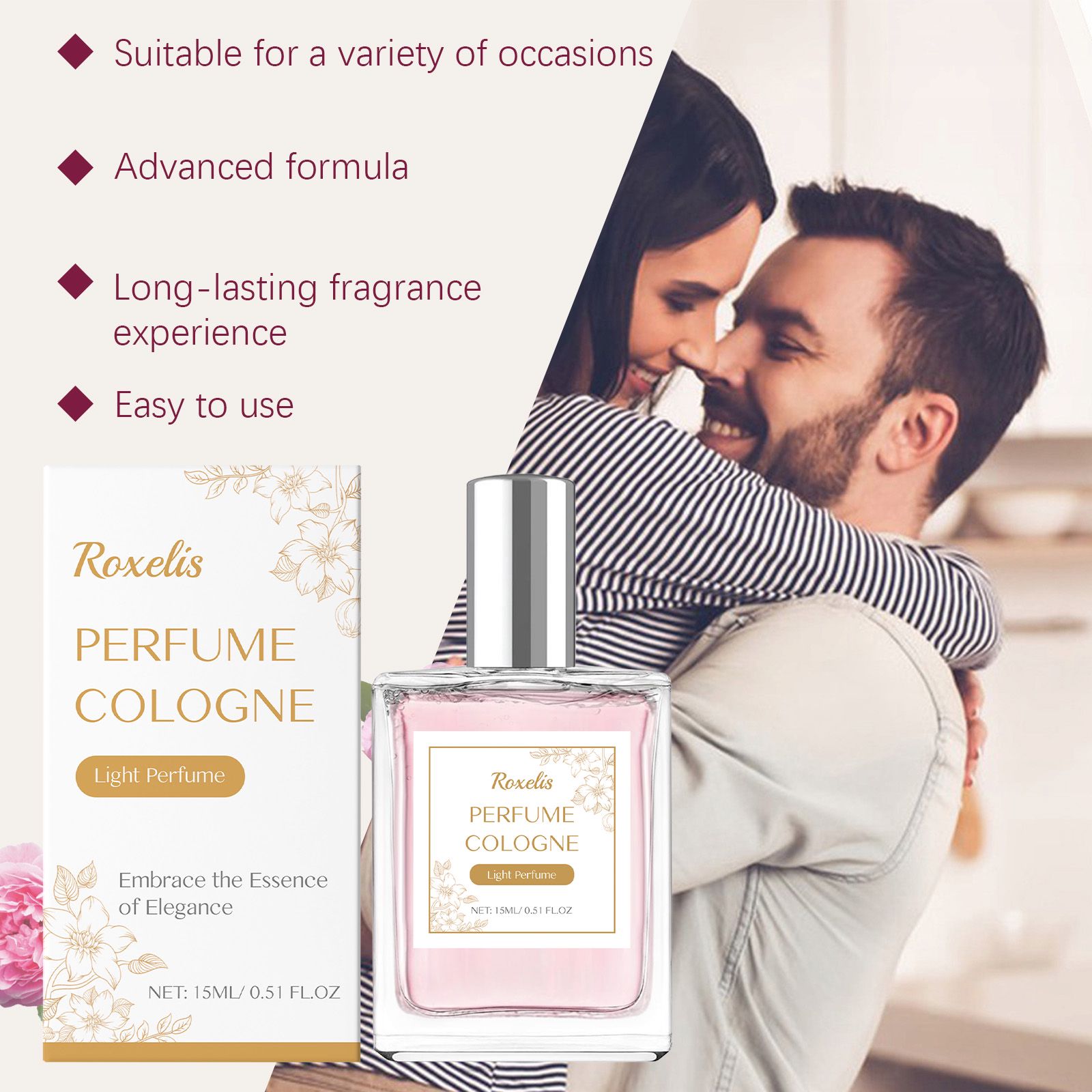 Cologne Eau De Toilette Fresh Long Lasting For Daily Wear And Dating