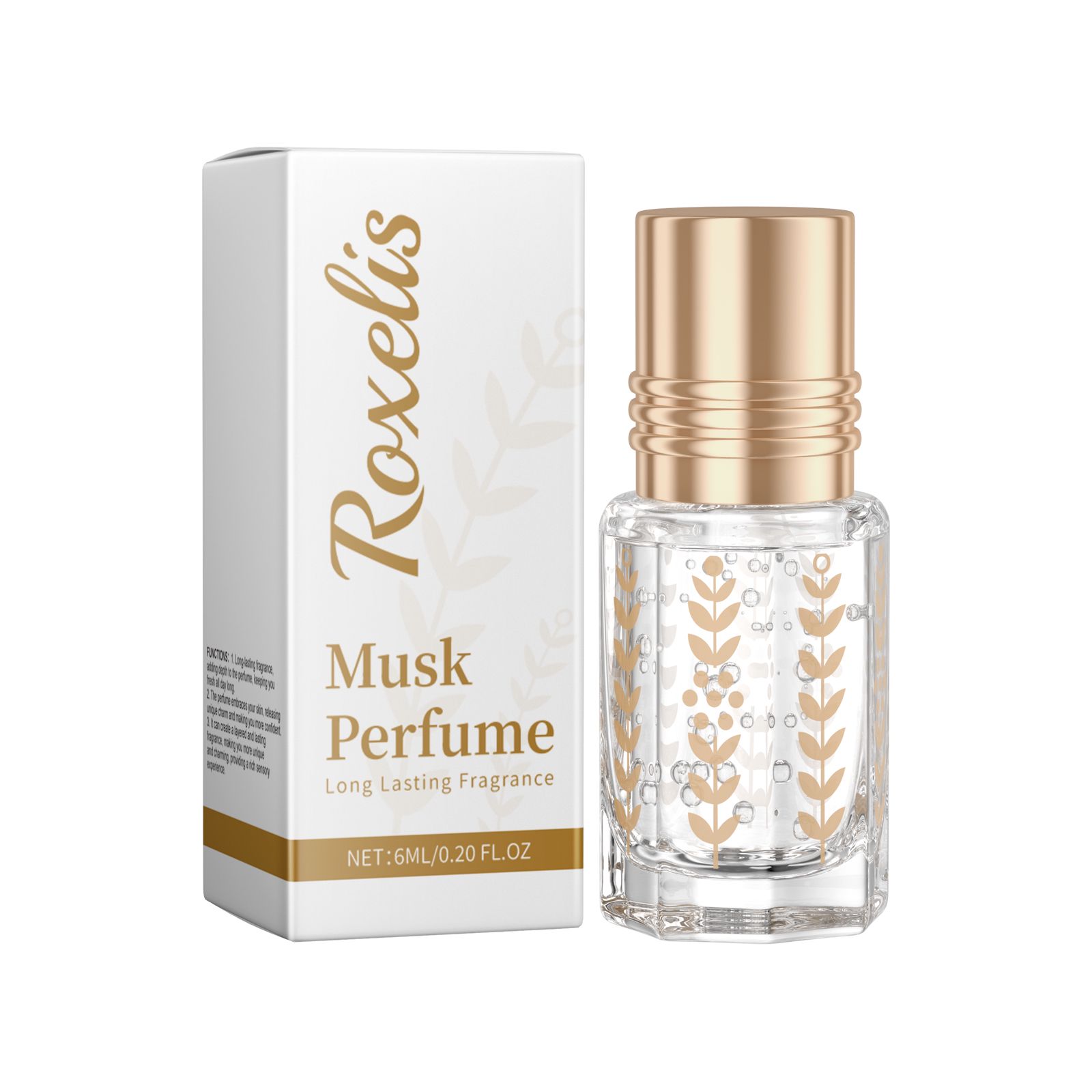 Musk Roll On Perfume Fresh Floral Long Lasting For Daily Wear And Dating