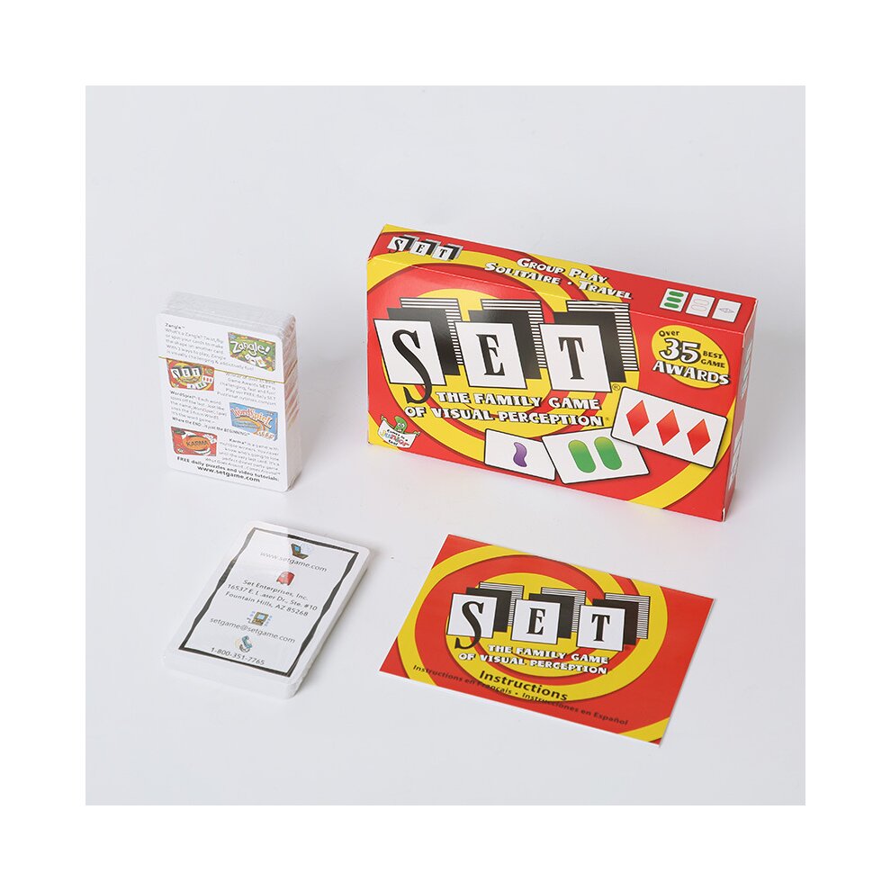 SET Card Game Puzzle Card Family Party Leisure Game