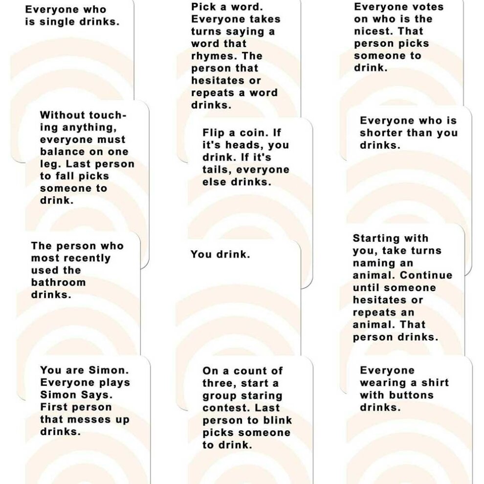 These Cards Will Get You Drunk - Fun Adult Drinking Game For Parties