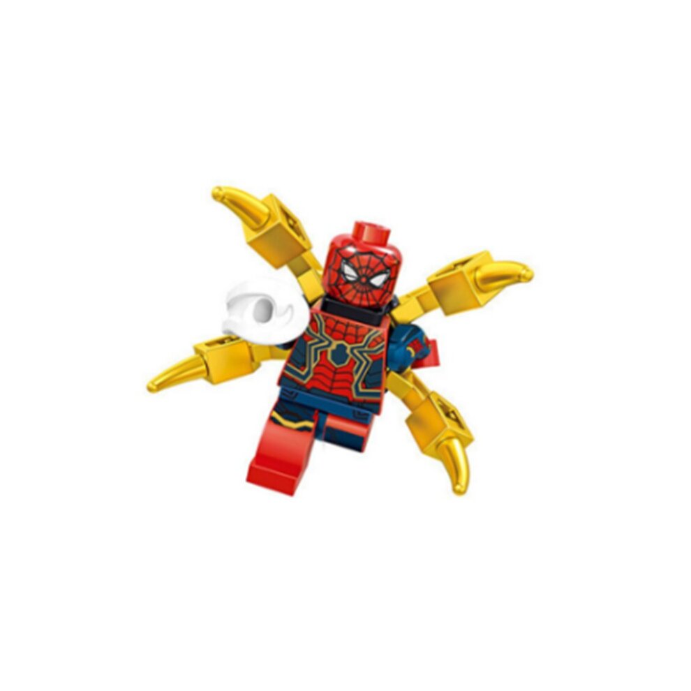 Marvel Avengers Minifigures Blocks Toy Compatible Lego DC Superhero  Action Figures Spiderman IronMan Batman Thor Hulk Captain America Character Set 16pcs Birthday Cake Decoration Kids Surprise Christmas Gifts