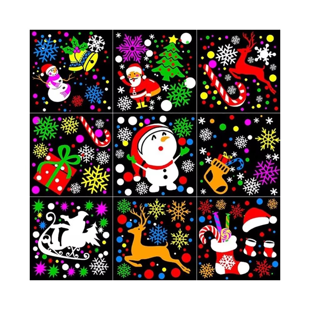 Christmas Projector LED Lights  Projection Lamp Waterproof Projection Light with 12 Slides Patterns Landscape Snowflake Elk Snowman Christmas Tree Santa Reindeer Light for Christmas Xmas Party Indoor Decorations