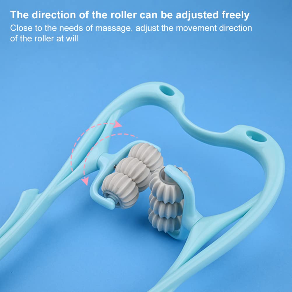 Handheld Neck Massage Roller Muscle Relax Tension Relief