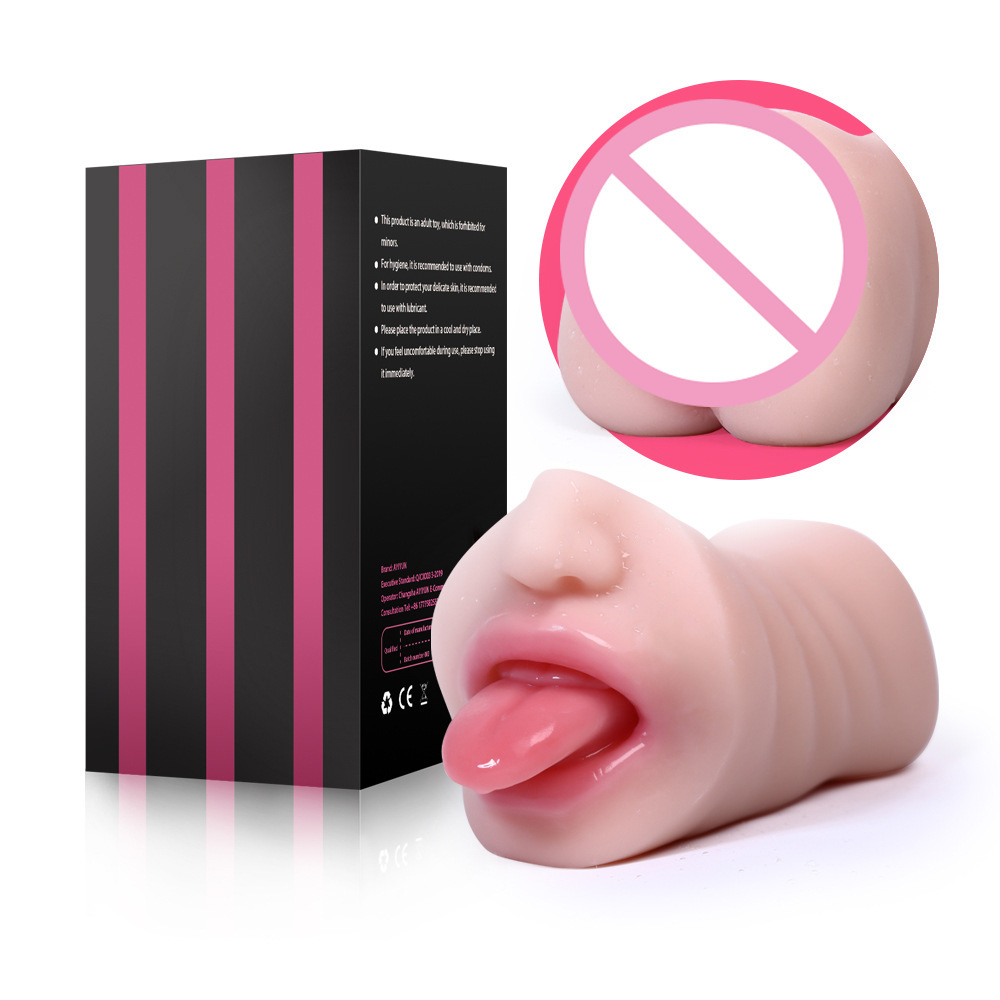 Sex Doll for Men Male Masturbator Toy Pocket Pussy Stroker Blowjob Adult Sex Toys with Lifelike Mouth 3D Realistic Tight Vagina for Throat Oral Sex Stimulation Pleasure Flesh