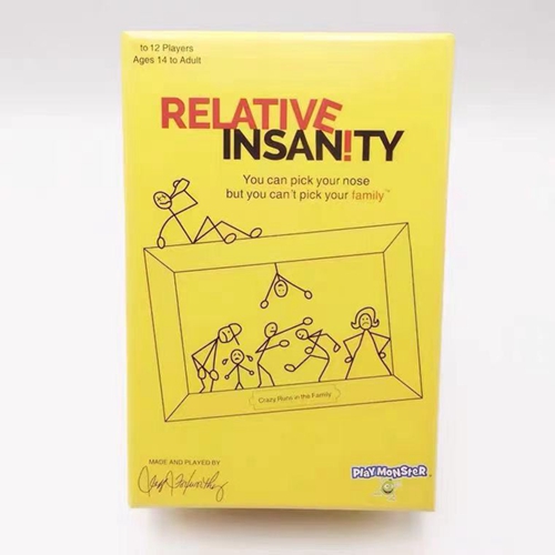 Relative Insanity Card Game