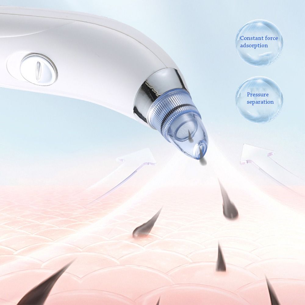 Acne Cleaner Skin Face Machine Acne Extractor Blackhead Cleaner Electric Vacuum Suction Blackhead Remover Facial Pore Cleaner