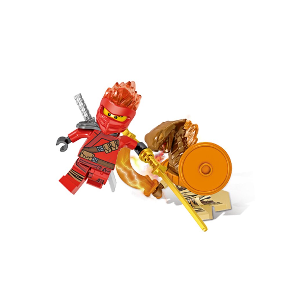 (8Pcs Set) Ninjago Figures Building Block Toys Ninja Mini Figures Fits Lego