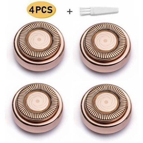 4Pcs Flawless Hair Remover Replacement Heads Blade Finishing Touch Epilator