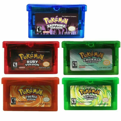 NINTENDO Pokemon Ruby Games GBA Game Boy Advance
