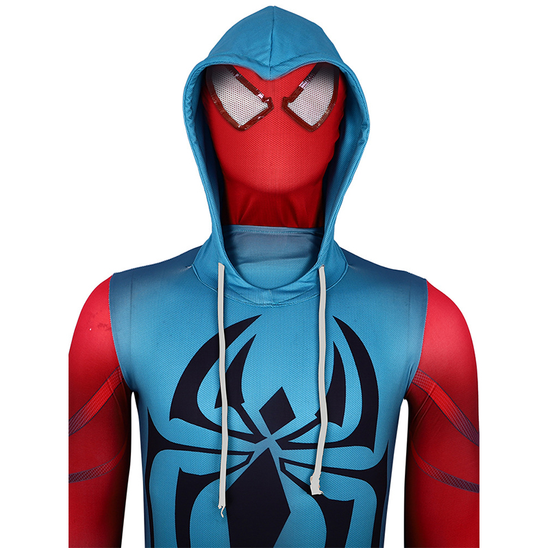 (Size 110) Superhero Costume Kids Costume Boys Cosplay Marvel Role Play Jumpsuit Bodysuit Halloween Carnival Costume