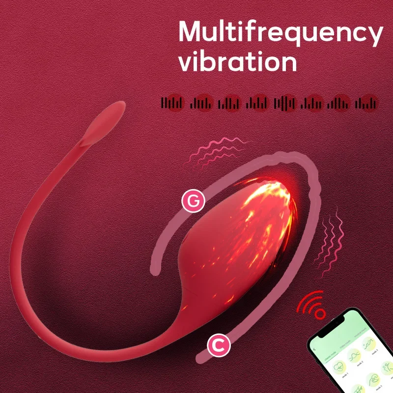 Love Egg Vibrator Wireless Bluetooth APP Vibrator Female Remote Control Egg Clitoris Vaginal Stimulator G Spot Massager Adults Panties Adult Sex Toys for Women